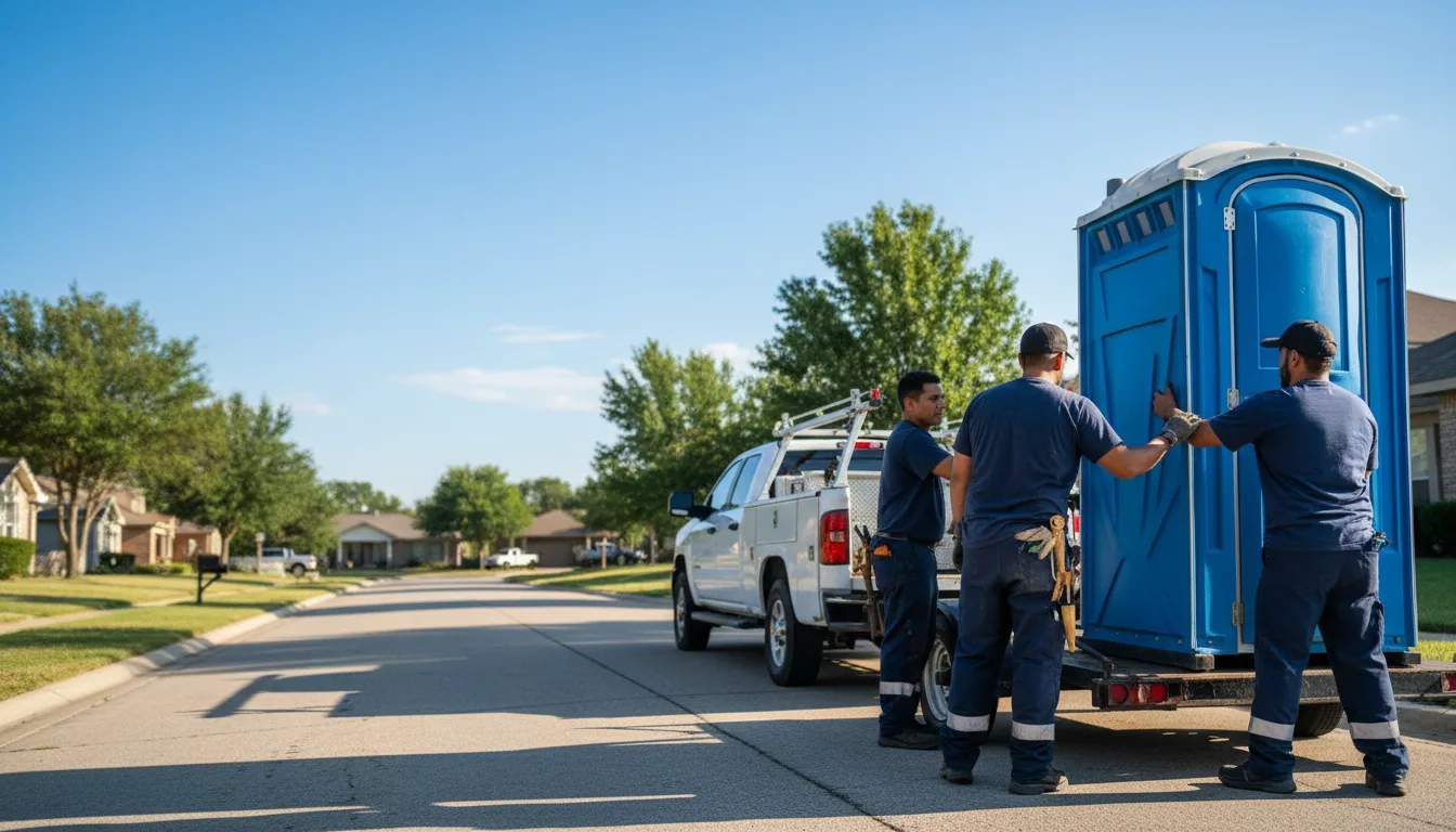 Portable Toilet Rental in Pekin, IL near me